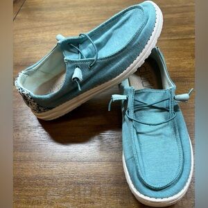 Hey Dude Women's Teal Shoes